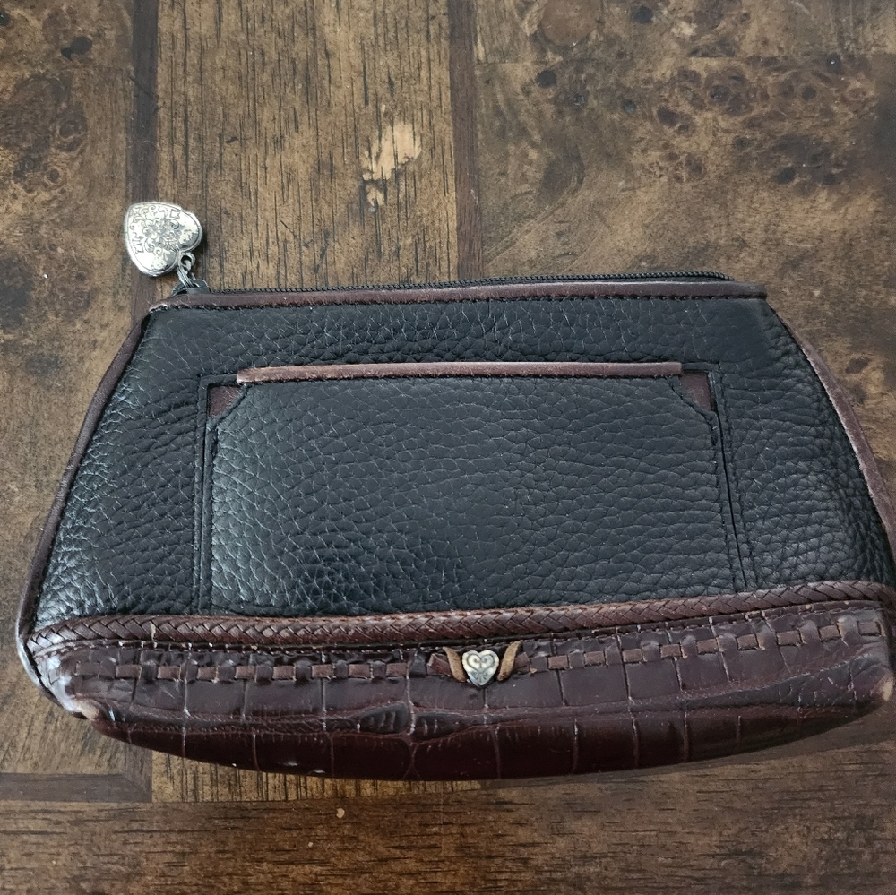 BRIGHTON leather pouch wallet